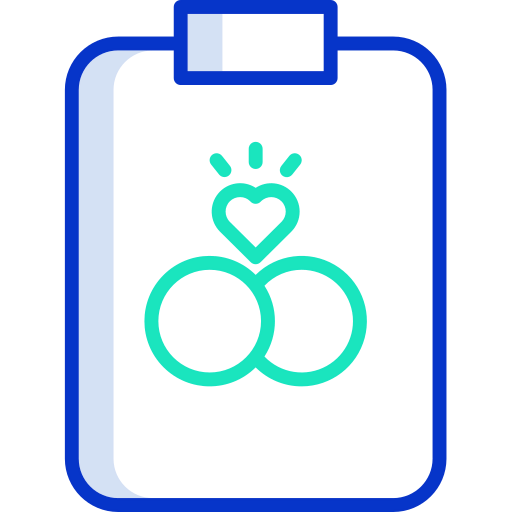 Wedding planning icon