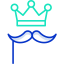 Carnival mask icon 64x64