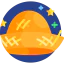 Straw hat Ikona 64x64