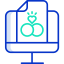 Wedding rings icon 64x64