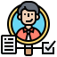 Background check icon 64x64
