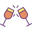Wine glass icon 64x64