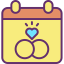 Wedding date icon 64x64