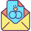 Wedding invitation icon 64x64