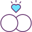 Engagement ring icon 64x64