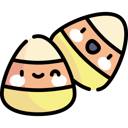 Candy corn icon