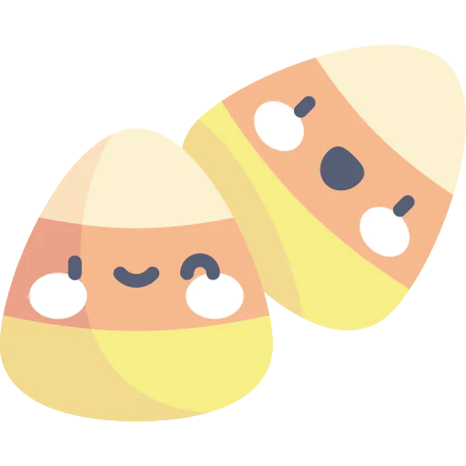 Candy corn icon