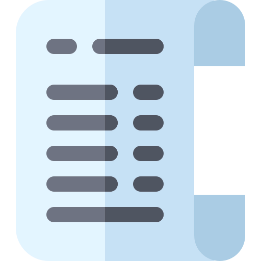 Receipt icon