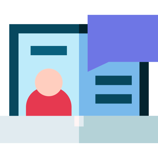 Online learning icon