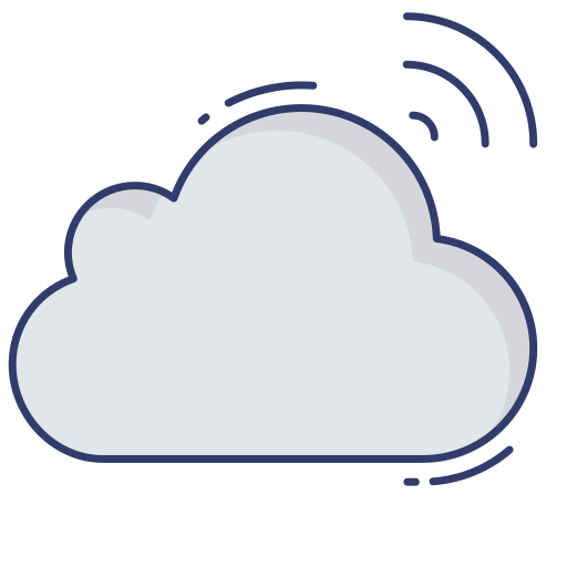 Cloud computing icon