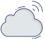 Cloud computing icon 64x64