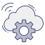 Cloud computing icon 64x64