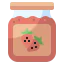 Strawberry jam icon 64x64