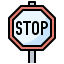 Stop sign іконка 64x64