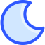 Half moon icon 64x64