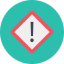 Alert sign іконка 64x64