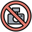 No camera icon 64x64