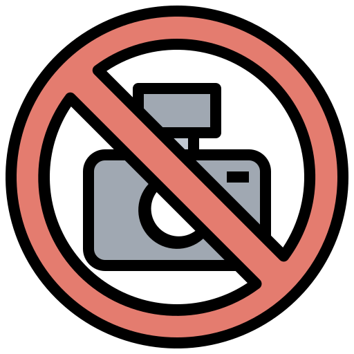 No camera icon