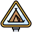 Camping icon 64x64