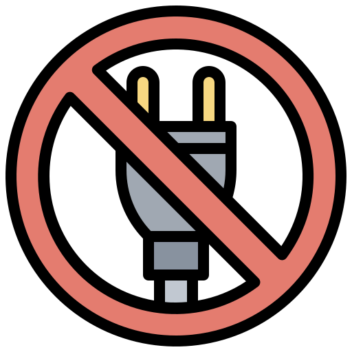 No plug icon