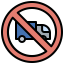 No trucks icon 64x64