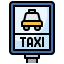 Taxi signal icon 64x64