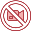 No video icon 64x64