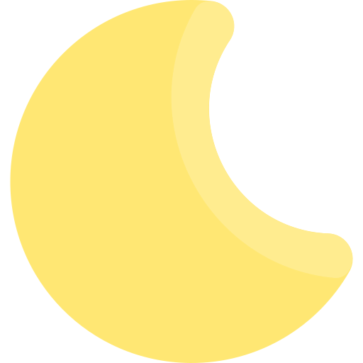 Half moon icon