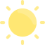 Sun icon 64x64
