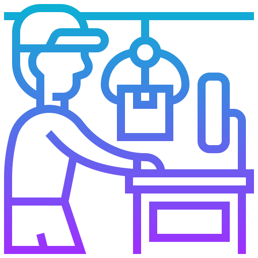 Control lever icon
