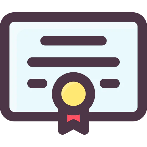 Certificate icon