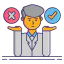 Decision making icon 64x64