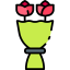Flower bouquet icon 64x64