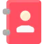 Contact book icon 64x64