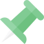 Push pin icon 64x64