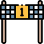 Finish line icon 64x64