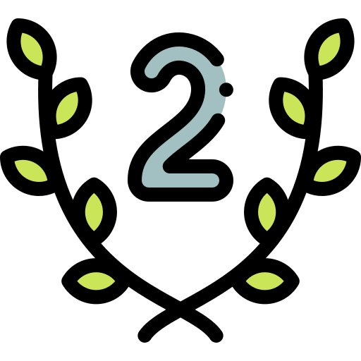 Second prize icon