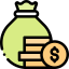 Money bag icon 64x64