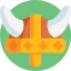Viking helmet icon 64x64