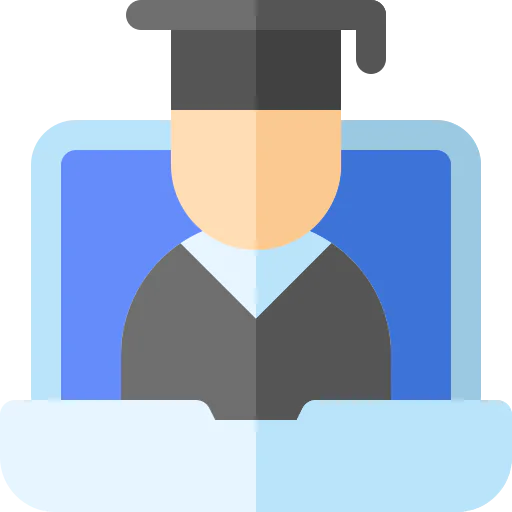 Online learning icon