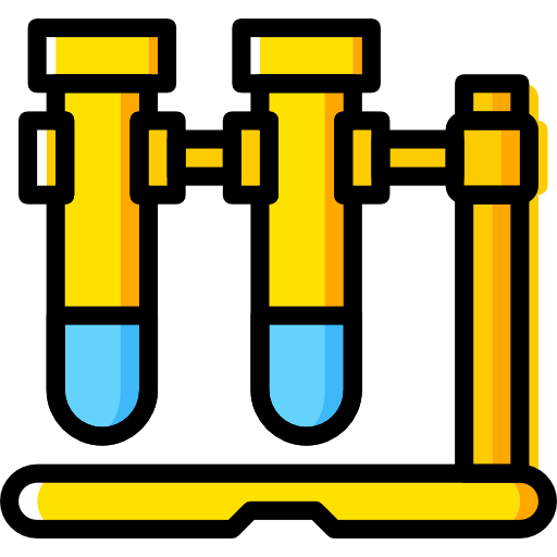 Test tubes icon