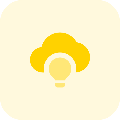 Cloud computing icon