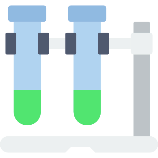 Test tubes icon
