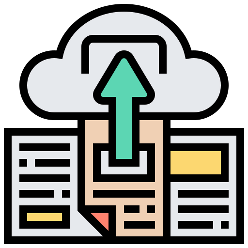 Upload file icon