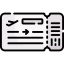 Boarding pass icon 64x64