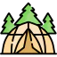 Camping tent іконка 64x64