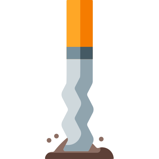 Cigarette butt icon