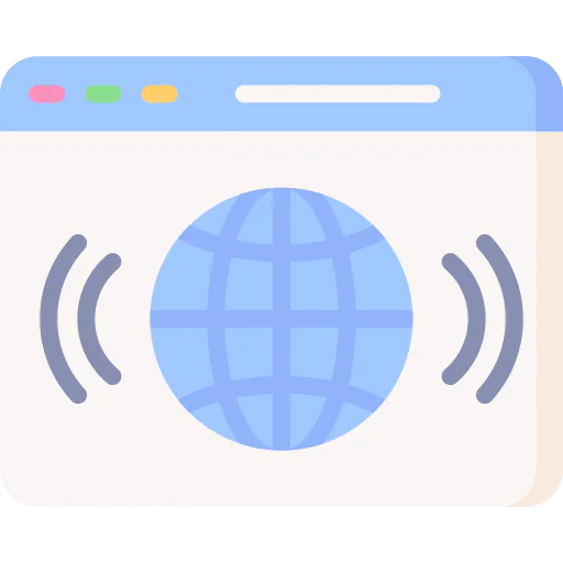 World grid icon