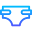 Baby diaper icon 64x64