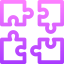 Puzzle pieces Ikona 64x64